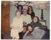 Ed in center, surrounded by Ethel, Shirley, Julie, Jan, & David (Jan's former husband), c. 1974